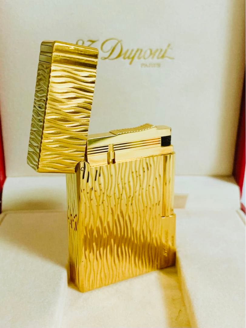 【超快音】S.T.Dupont デュポン ガスライター ギャッツビー 18201