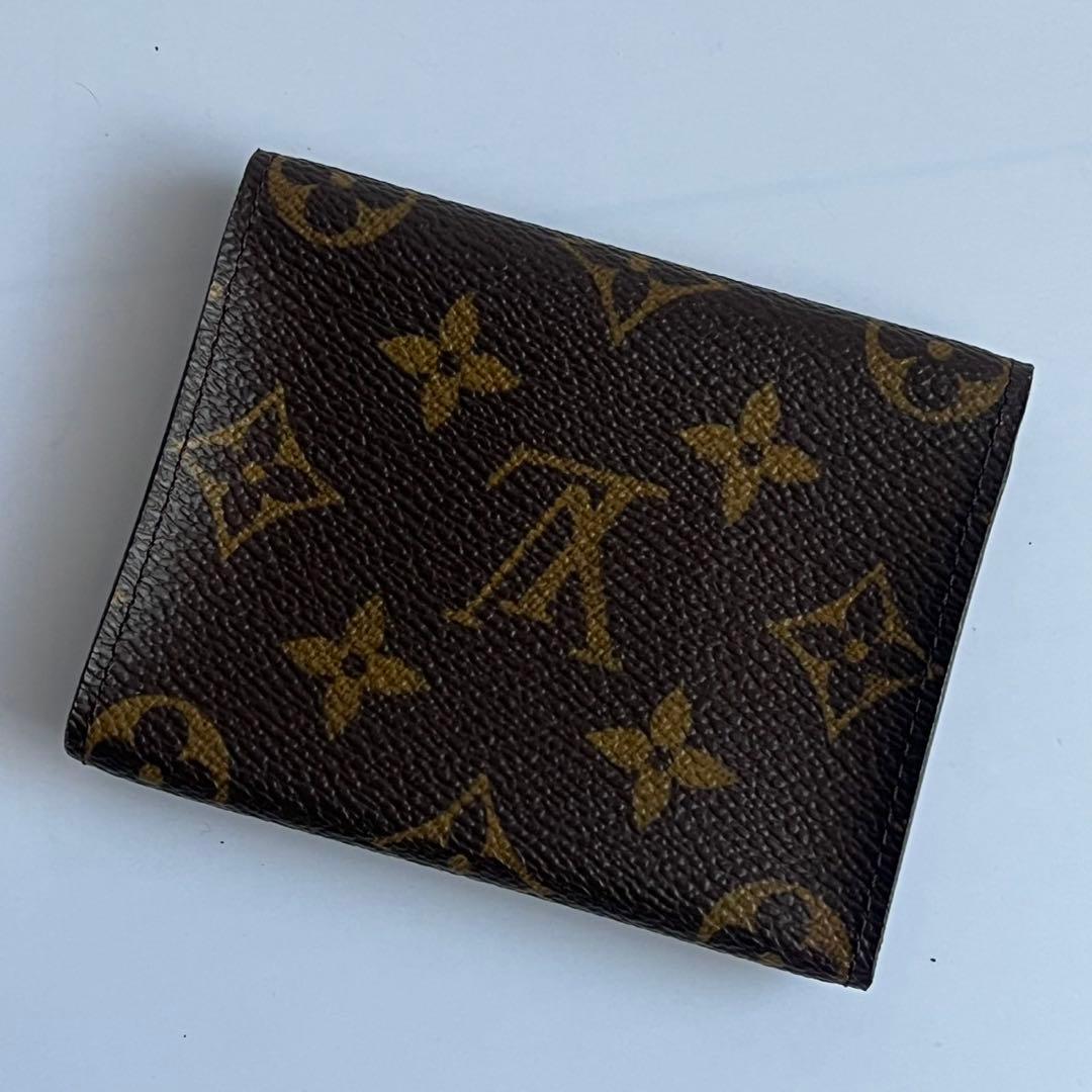 ✨未使用保管品✨　VUITTON 名刺入れ　カード入れ　モノグラム　レザー