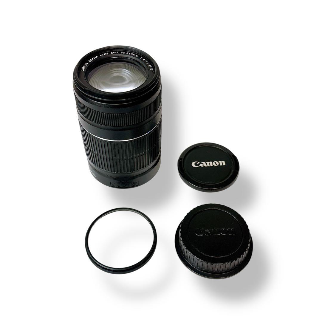 【美品】Canon EF-S 55-250mm F4-5.6 ISⅡ 望遠レンズ