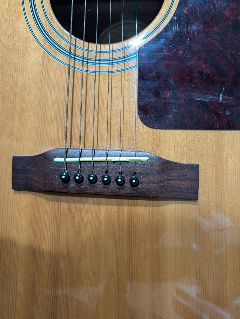 良音/Epiphone　AJ-200S/NA 改チューナー付エレアコ　ケース付