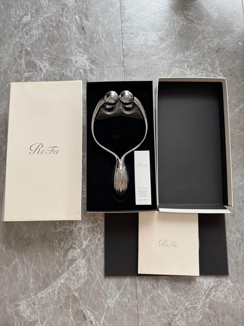 リファ　ダブルレイ　MTG 顔痩せ　美顔ローラー　フェイスアップクリーム付き