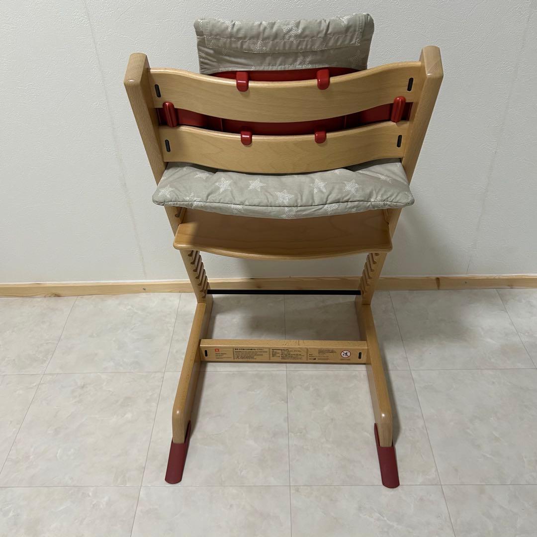 ちゅりぷ/STOKKE/ストッケトリップトラップ/ナチュラル/ベビーチェア