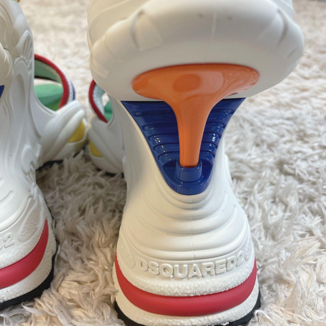 【未使用】DSQUARED2 ディースクエアード⭐️レア ウェッジヒールサンダル