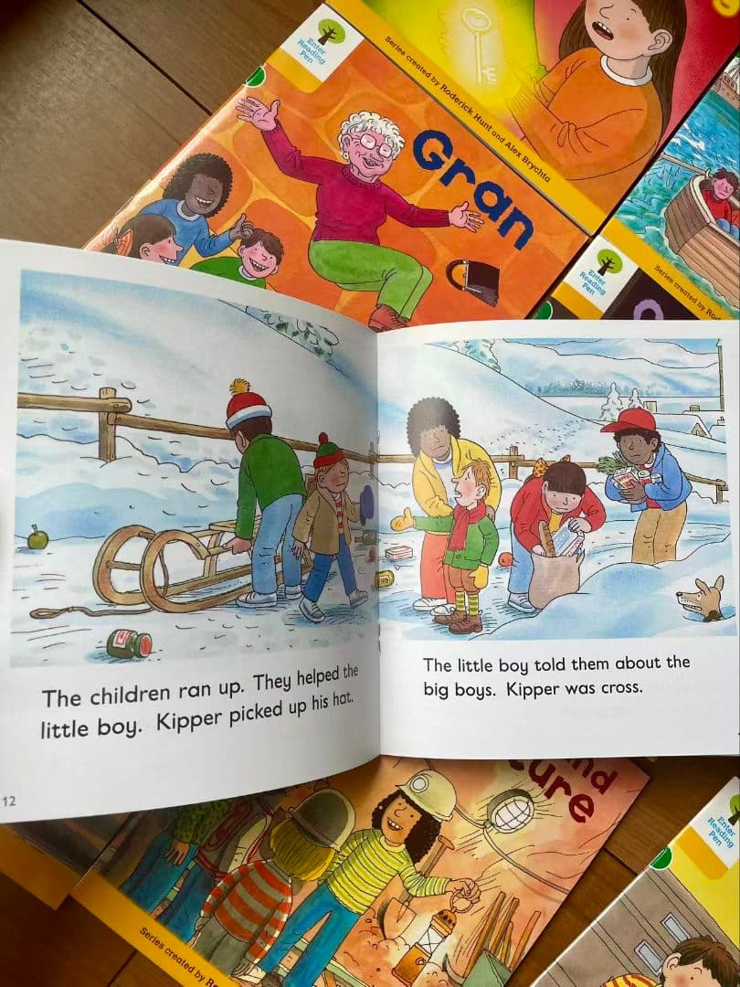 Oxford Reading Tree Stage3-5英語絵本120 冊ORT