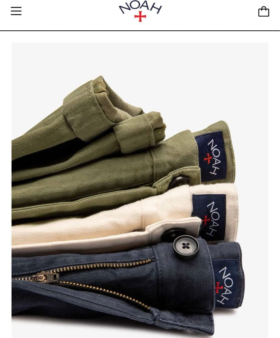 NOAH コットンパンツ