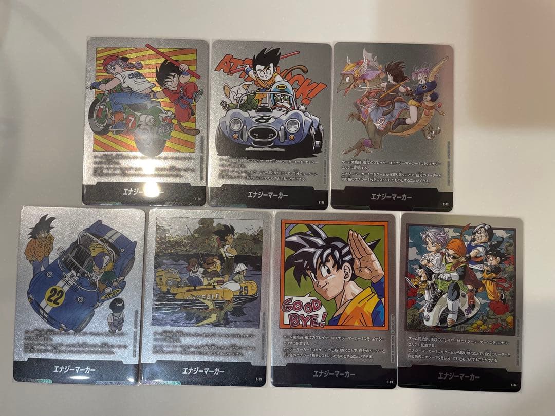 マンガブースター02 フュージョンワールド エナジーマーカー まとめ売り ７種