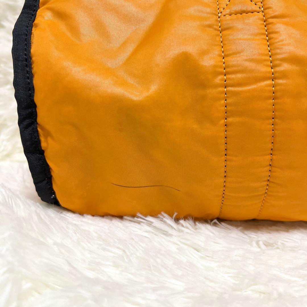 ✨極美品✨ ポーター ミニボストンバッグ タンカー ダッフル ブラック 希少 L