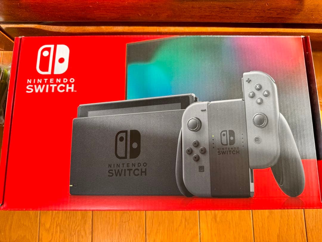 Nintendo Switch(バッテリー強化版 新型) 本体 グレー付属品一式