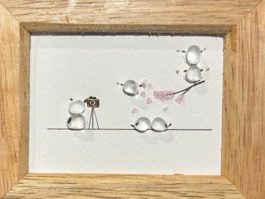 まりも♡シーグラスアート　オーダー