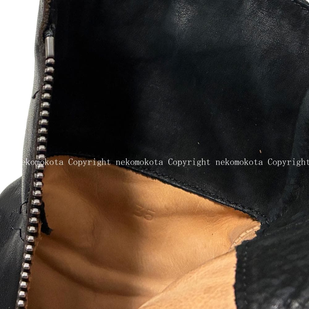 専用★トリッペン deer サイドジップ ブーツ 35 黒 trippen