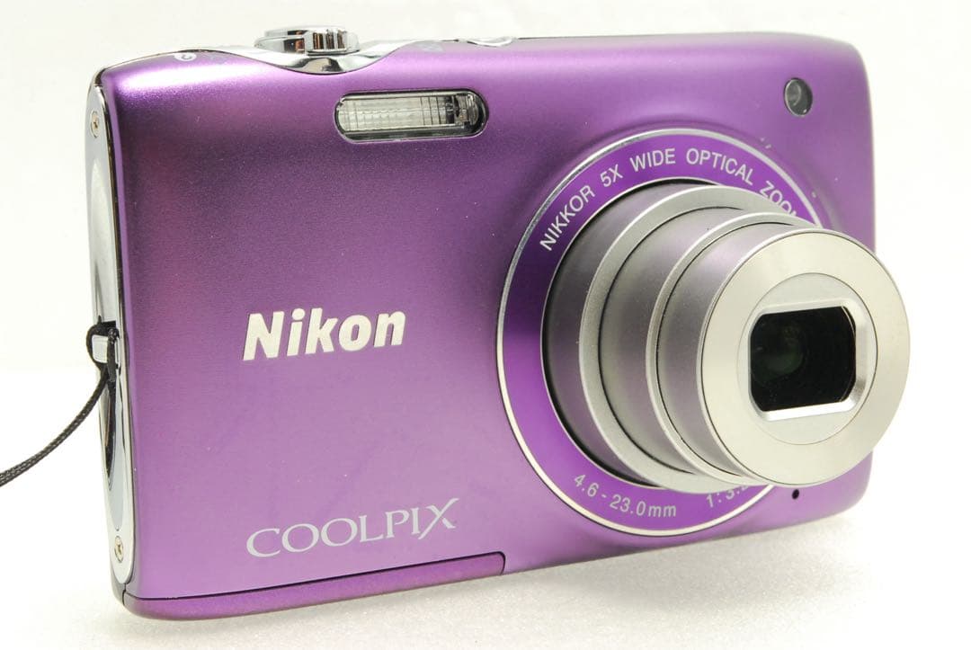 Nikon COOLPIX S3100❤️スマホ転送 動作確認済 パープル ニコン