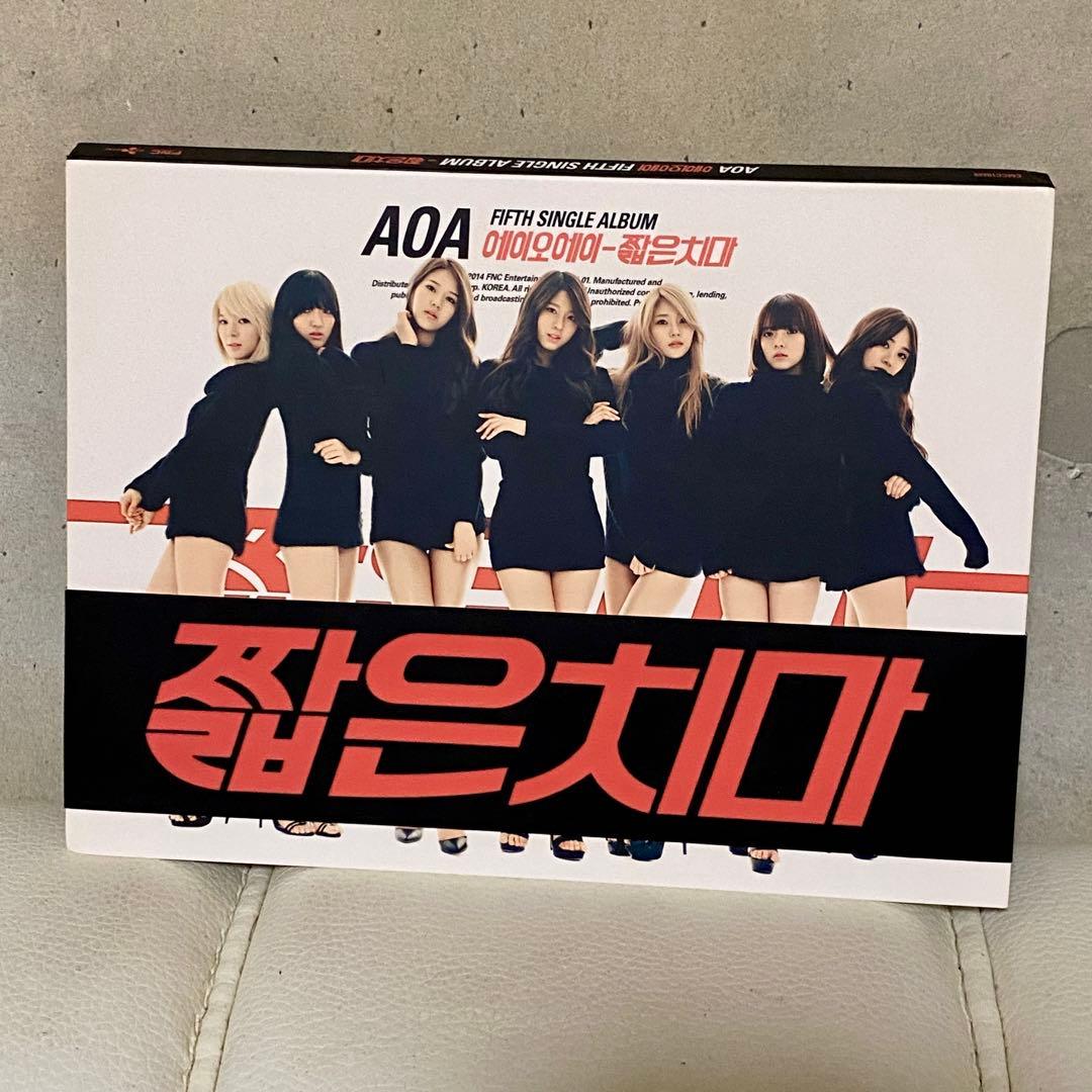 K-POP・アジア AOA mini skirt super rare single cd kpop