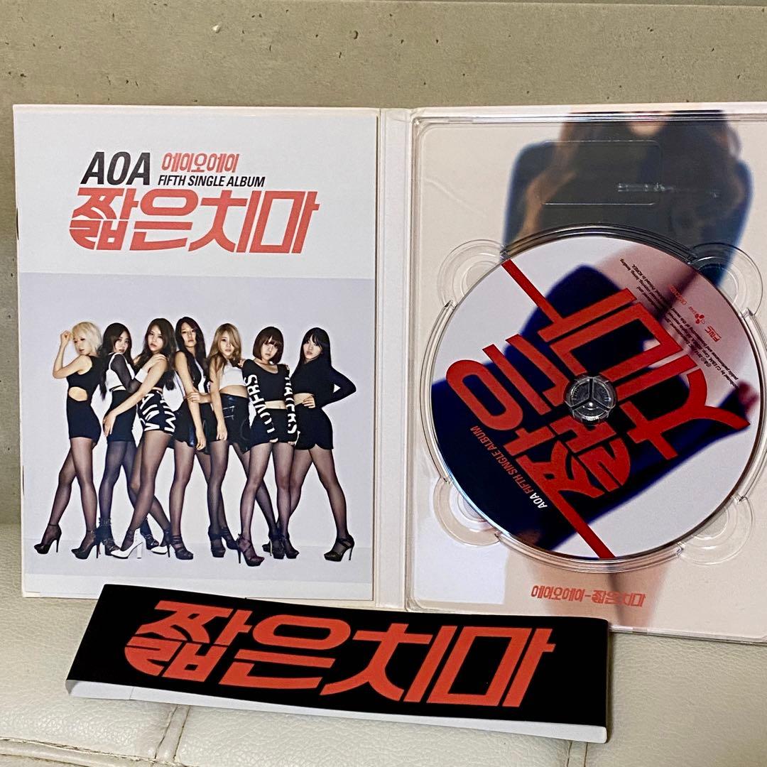 K-POP・アジア AOA mini skirt super rare single cd kpop