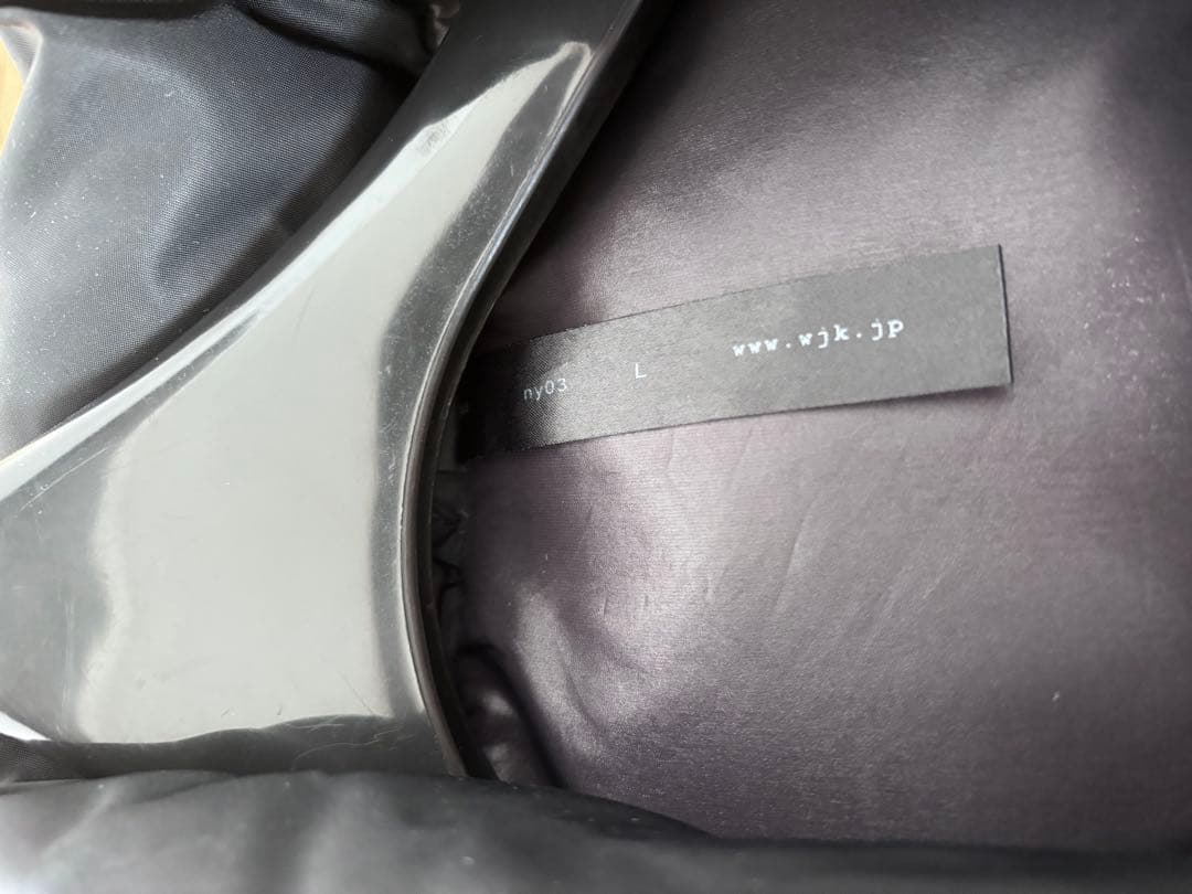 wjk×DUVETICA コラボ ダウンベスト 黒 L 高級グースダウン使用