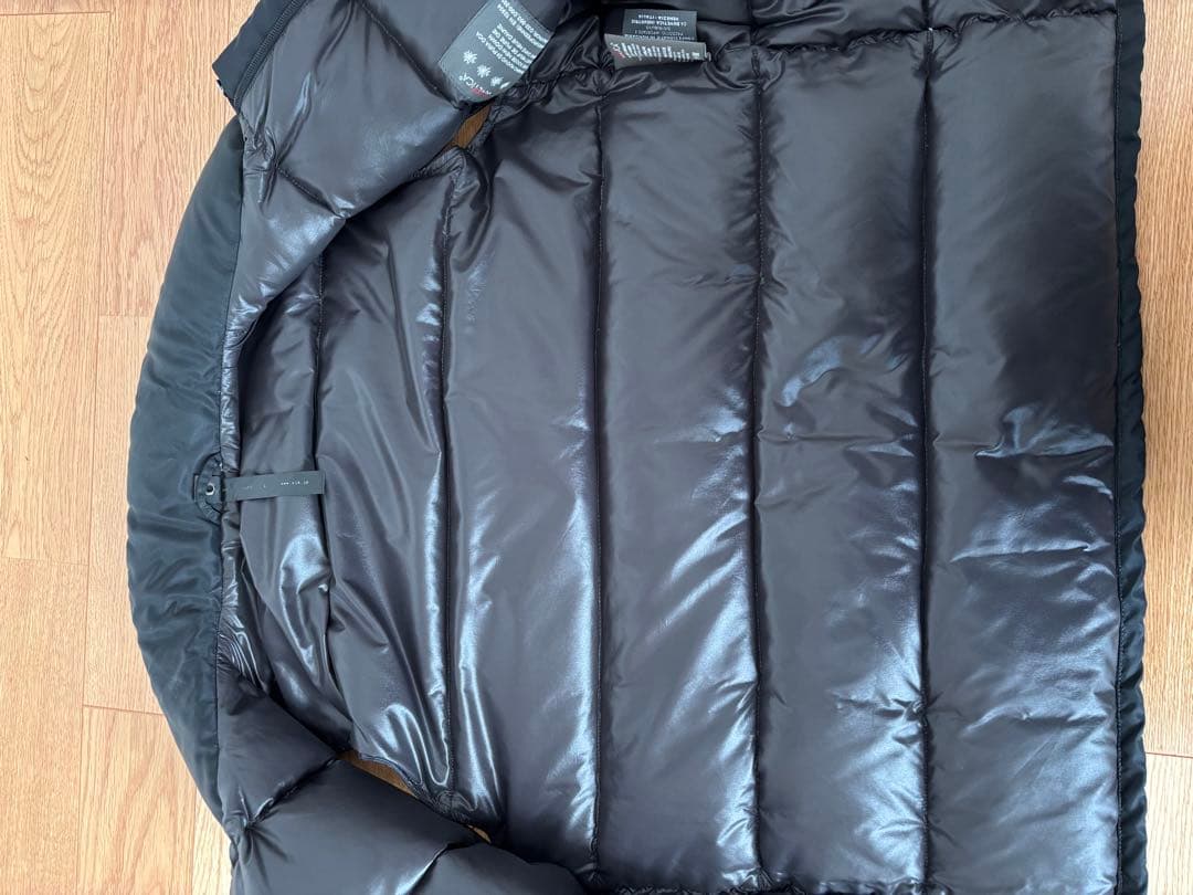 wjk×DUVETICA コラボ ダウンベスト 黒 L 高級グースダウン使用