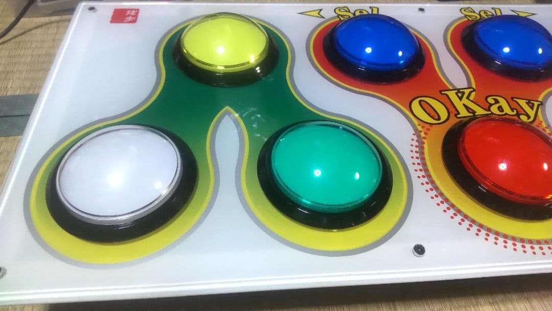 比較的美品 ポップンミュージック 玄武 コントローラー 静音化 GENBU
