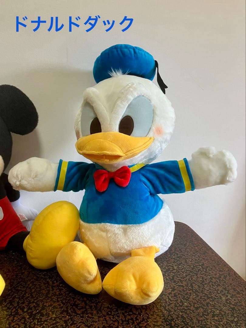 ミッキーマウス＆ドナルドダック　特大ぬいぐるみセット