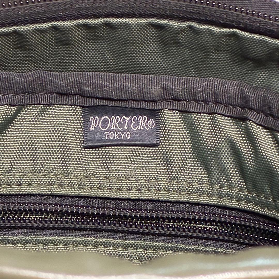 PORTER ポーター80周年記念オリーブグリーンショルダーバッグ