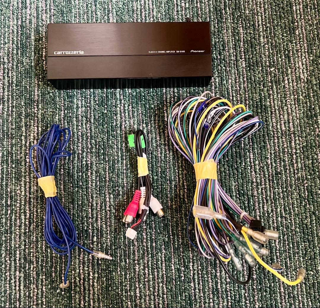 【中古】Pioneer GM-D1400-2 パワーアンプ カロッツェリア