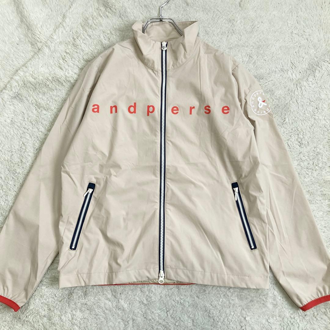 極美品・24AW✨アンパスィ　エアジャスターフルジップブルゾン　ゴルフ　中綿