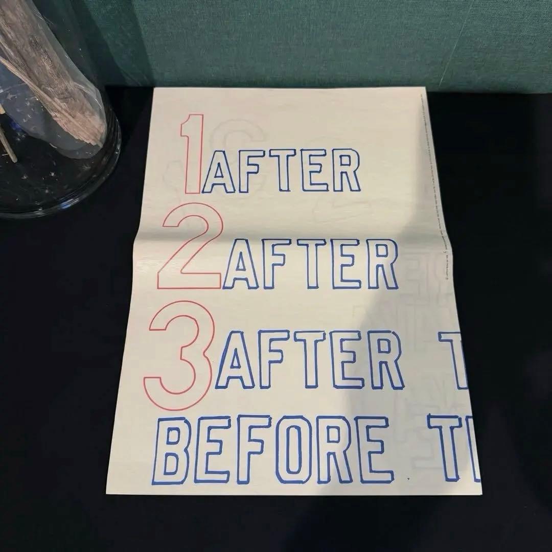 1998年発行美品LawrenceWeinerアート新聞ポスターAgnès b.