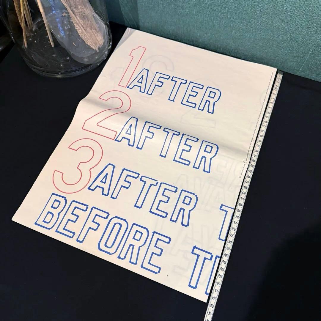 1998年発行美品LawrenceWeinerアート新聞ポスターAgnès b.