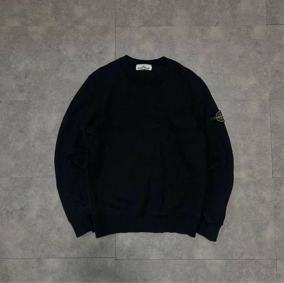 【即完S❗️】美品STONE  スウェットトレーナー ブラック