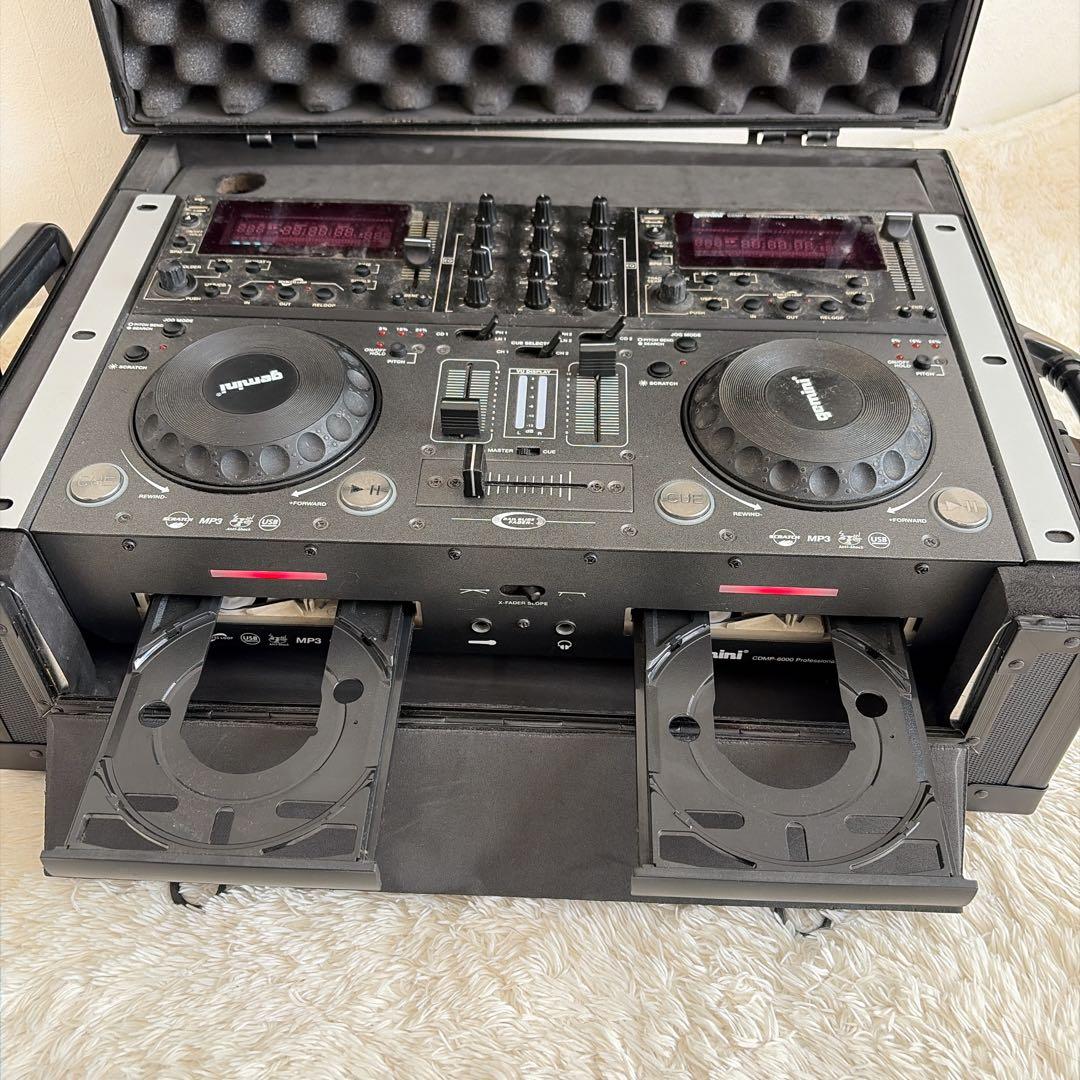 希少　GEMINI CDMP-6000 ジェミニ ターンテーブル　ハードケース付