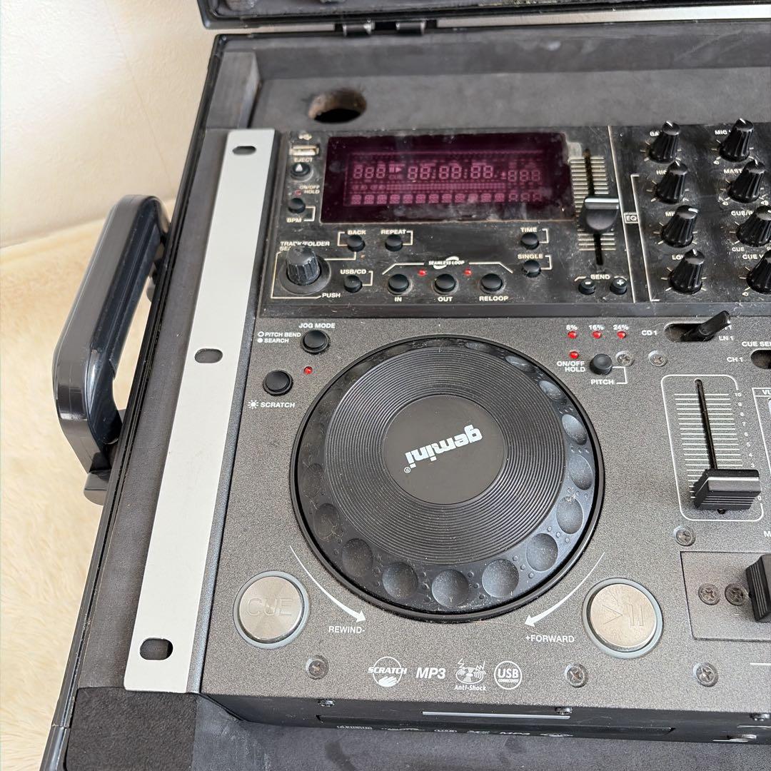 希少　GEMINI CDMP-6000 ジェミニ ターンテーブル　ハードケース付