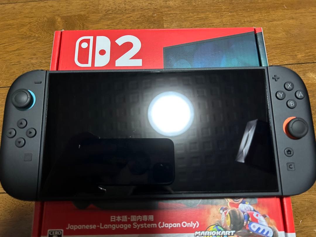 中古　Nintendo Switch 2 マリオカート使用済み