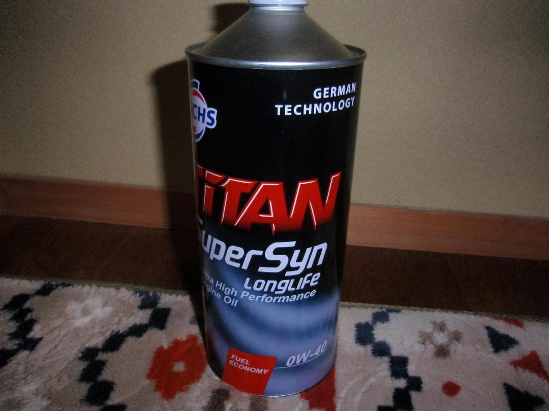 FUCHS フックス　エンジンオイル　高性能 0W-40　7本