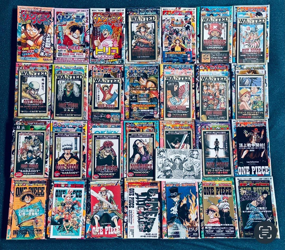 ワンピース 1〜111 全巻初版本　全巻 帯☆チラシ + おまけ