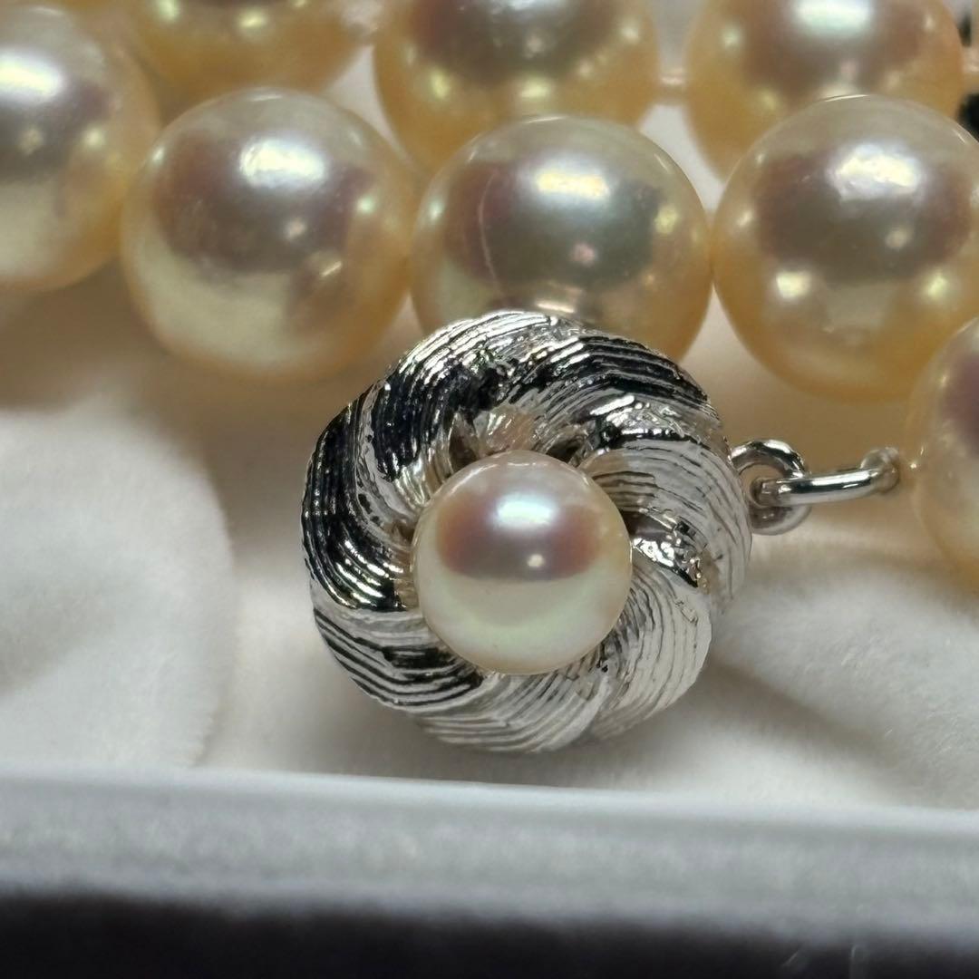 Love.wow@専用　森パール　7.5〜8.0mm パールネックレス