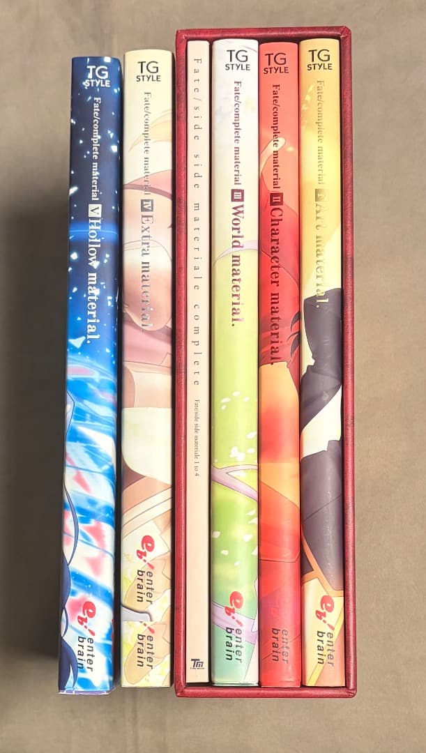 収納ボックス付き Fate/complete material 全巻セット