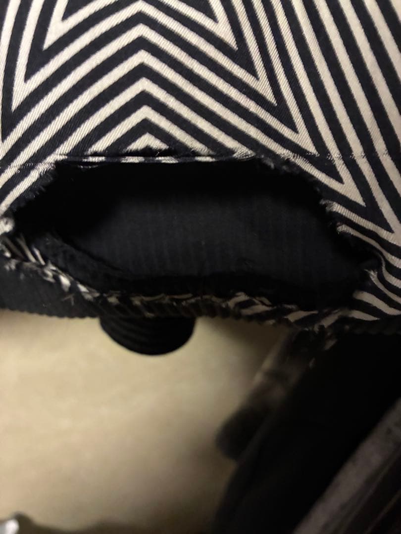 01AW ナンバーナイン　スタンダード期　モーターサイクルジャケット　ブラック