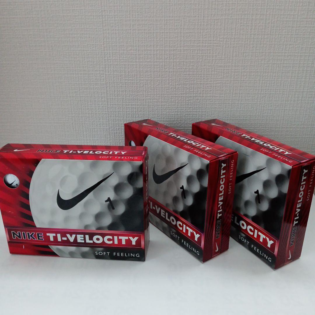 【新品未使用】NIKE TI-VELOCITY ゴルフボール ソフトフィーリング