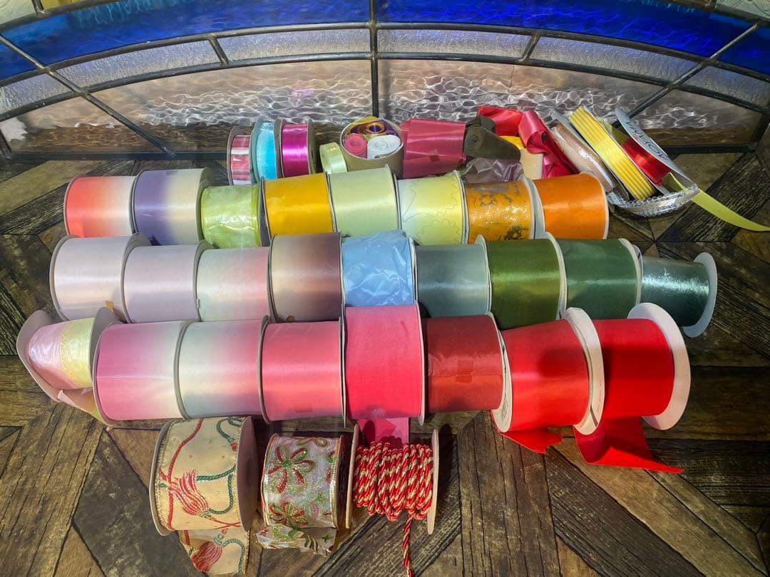 ふ*ー様 未使用 青山リボン 大量 セット まとめ売り まとめて 資材 ラッピン