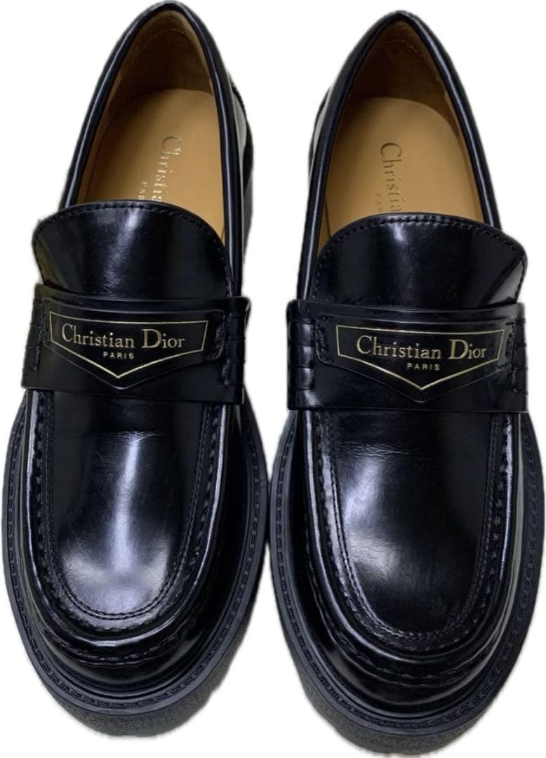 【美品】Dior Boy プラットフォーム ローファー36