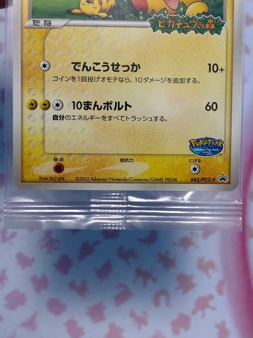 ポケパークのピカチュウ☆PROMO PCG-Pプロモカード 043/PCG-P