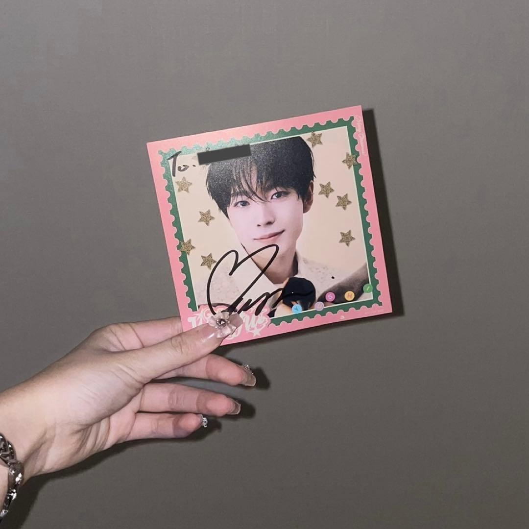 NCT WISH WISHFUL ユウシ 直筆サイン