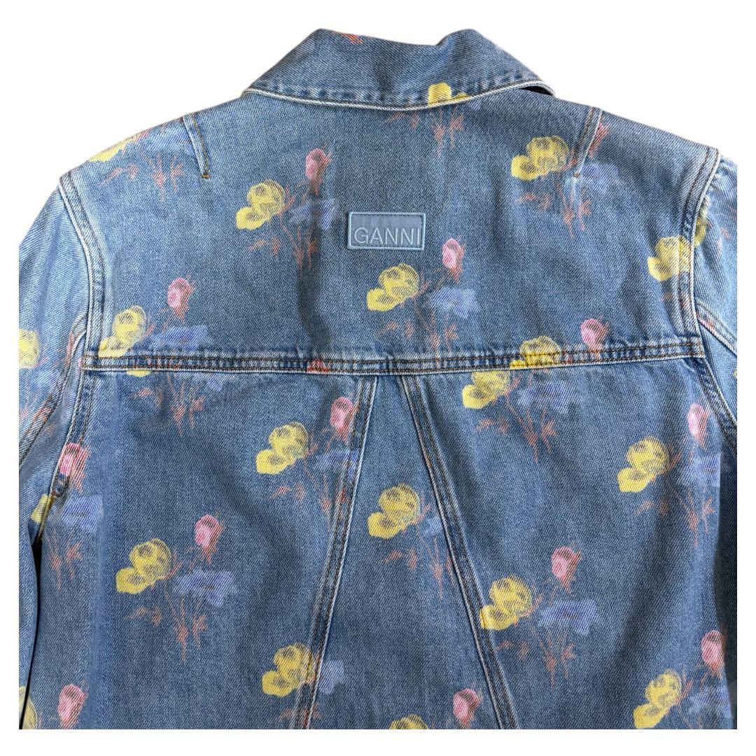 GANNI 花柄ジージャン
