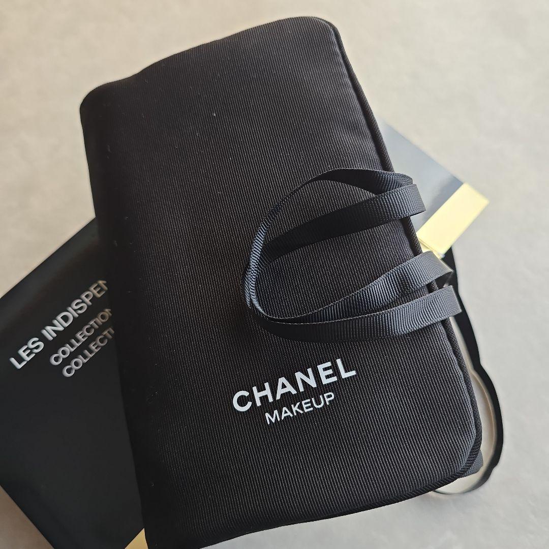 CHANEL メイクアップポーチ ブラック