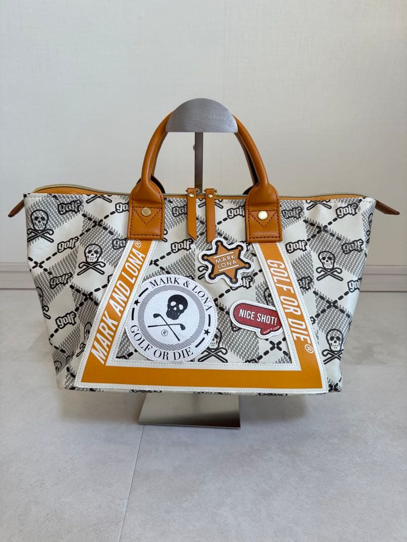 MARK&LONA 即完品 カートバック ラウンドバッグ