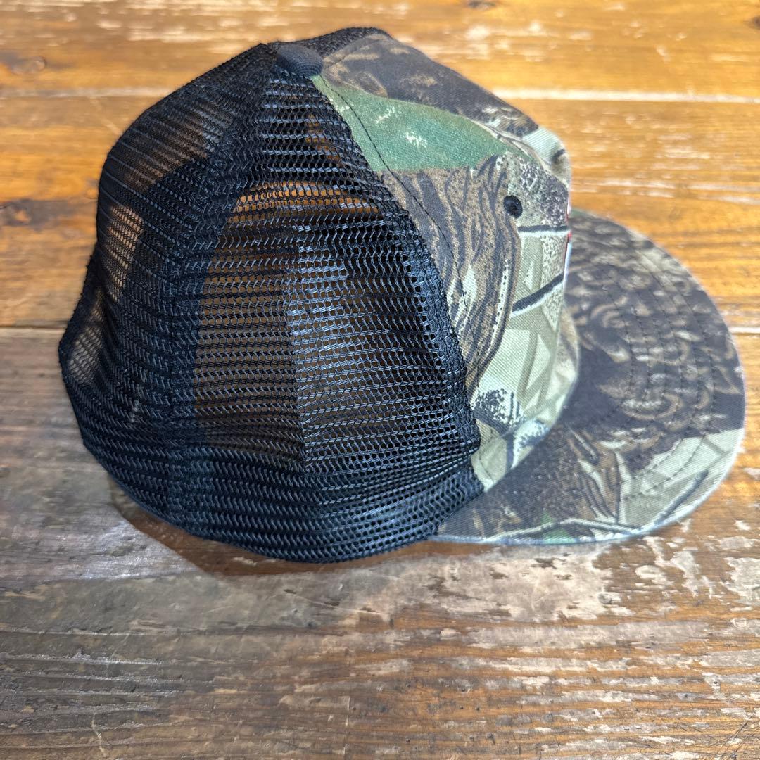 希少　INDEPENDENT アイアンクロス　カモ柄　メッシュキャップ