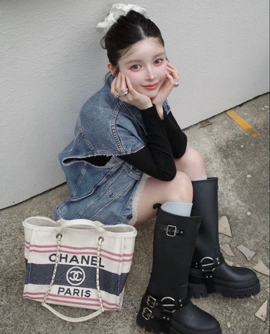 Darichレインブーツ♡ハーネスラバーブーツ定価20%off