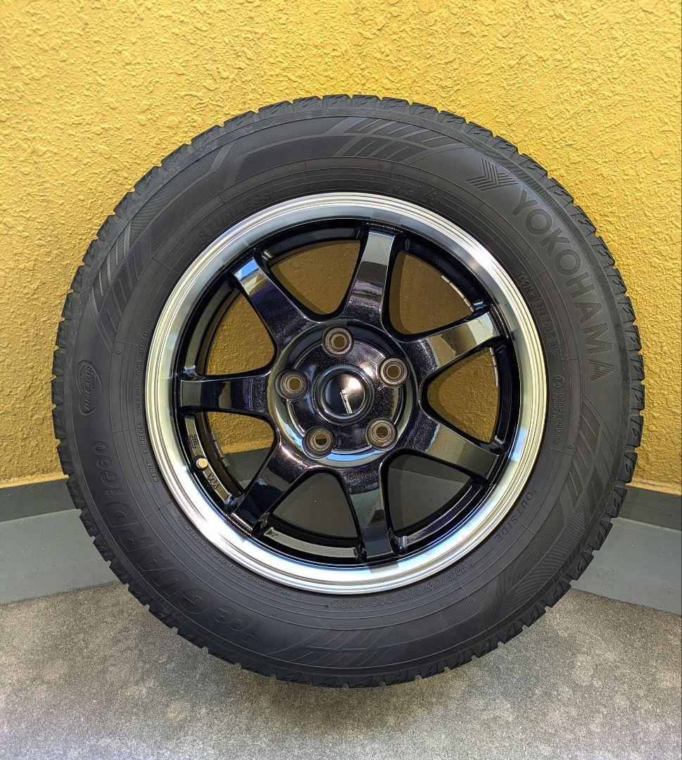 195/65r15ヨコハマig60、G-SPEEDP-03 15×6J ナット付