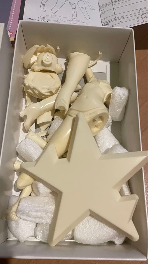 涼宮ハルヒの憂鬱 　長門ユキ　未塗装ガレージキット