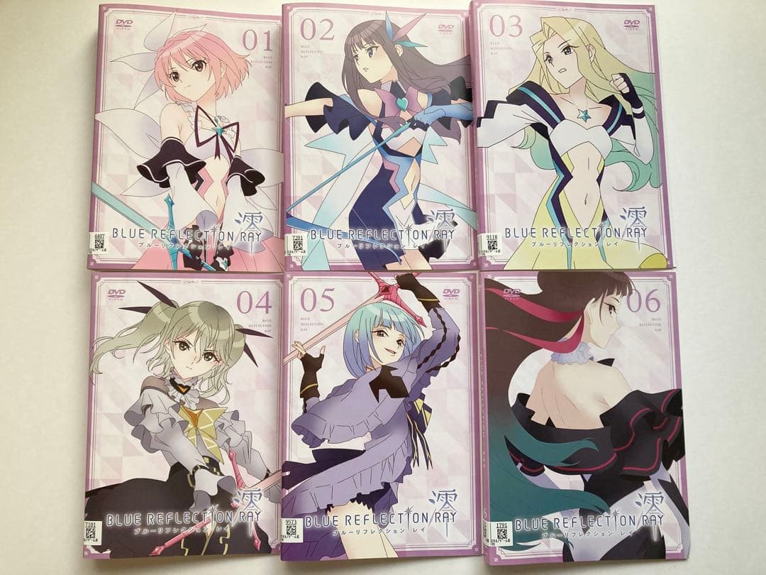 ブルーリフレクション レイ 澪 DVD 全6巻 レンタルアップ