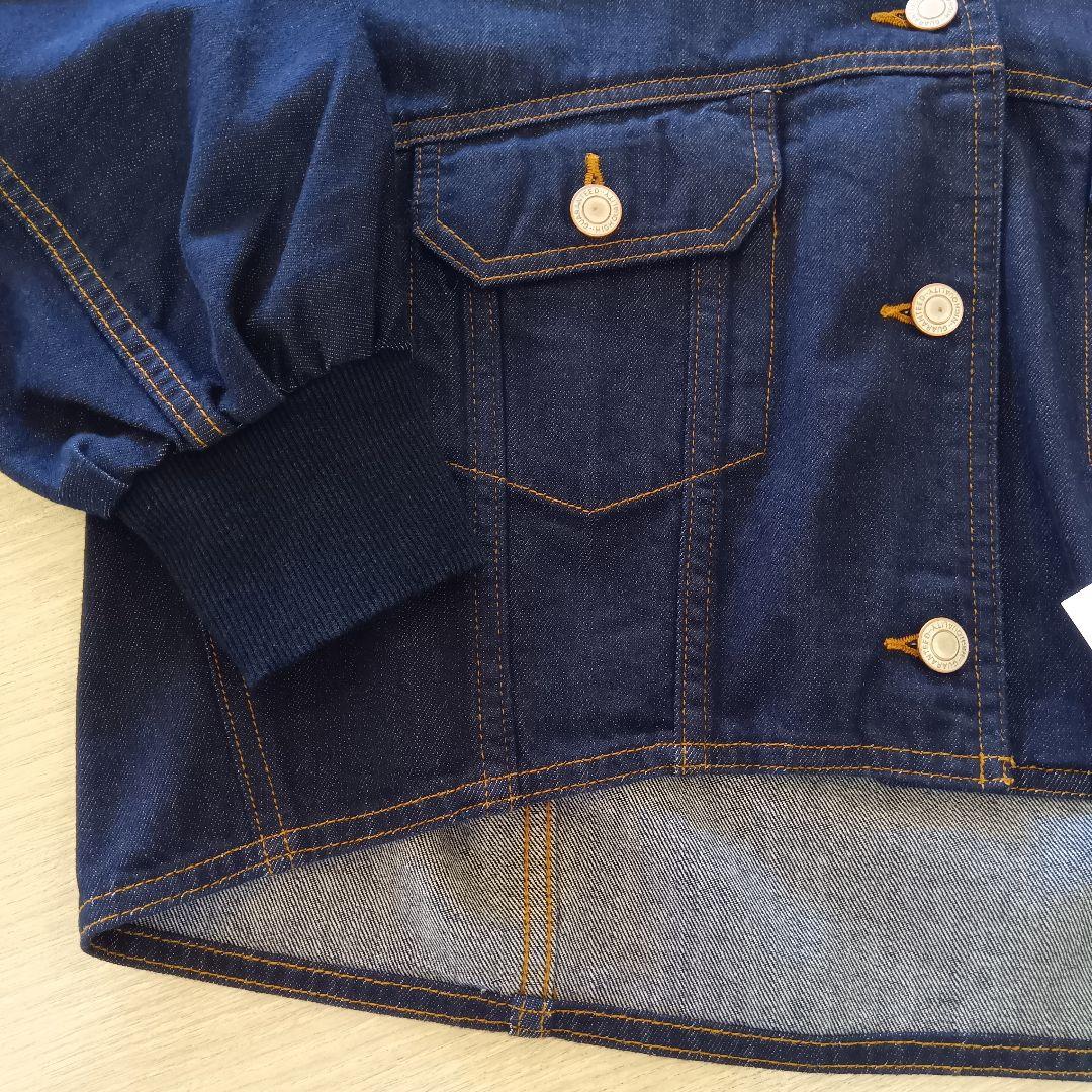 新品タグ付 2025新作 パシオーネ カフネ デニム ジャケット ネイビー