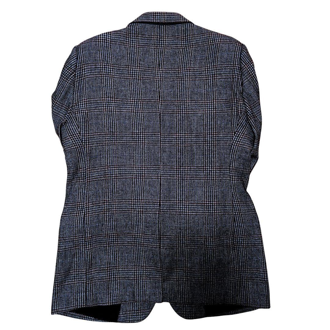 Burberrysグレンチェックウールテーラードジャケット 旧タグ　メンズL相当